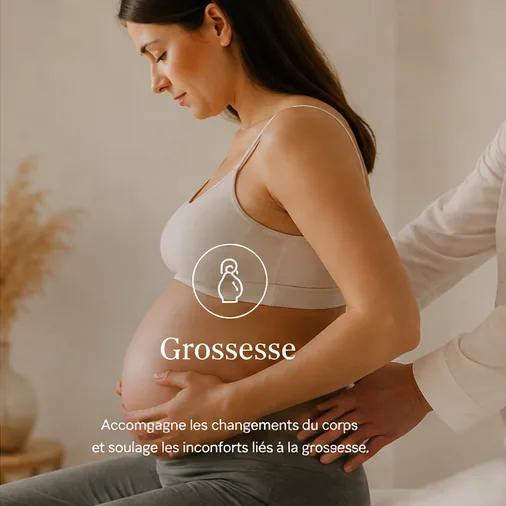 Ostéopathie et grossesse à Draguignan — accompagnement des futures mamans